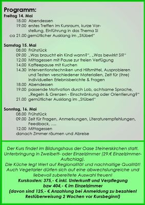 Seite 3 der Ausschreibung